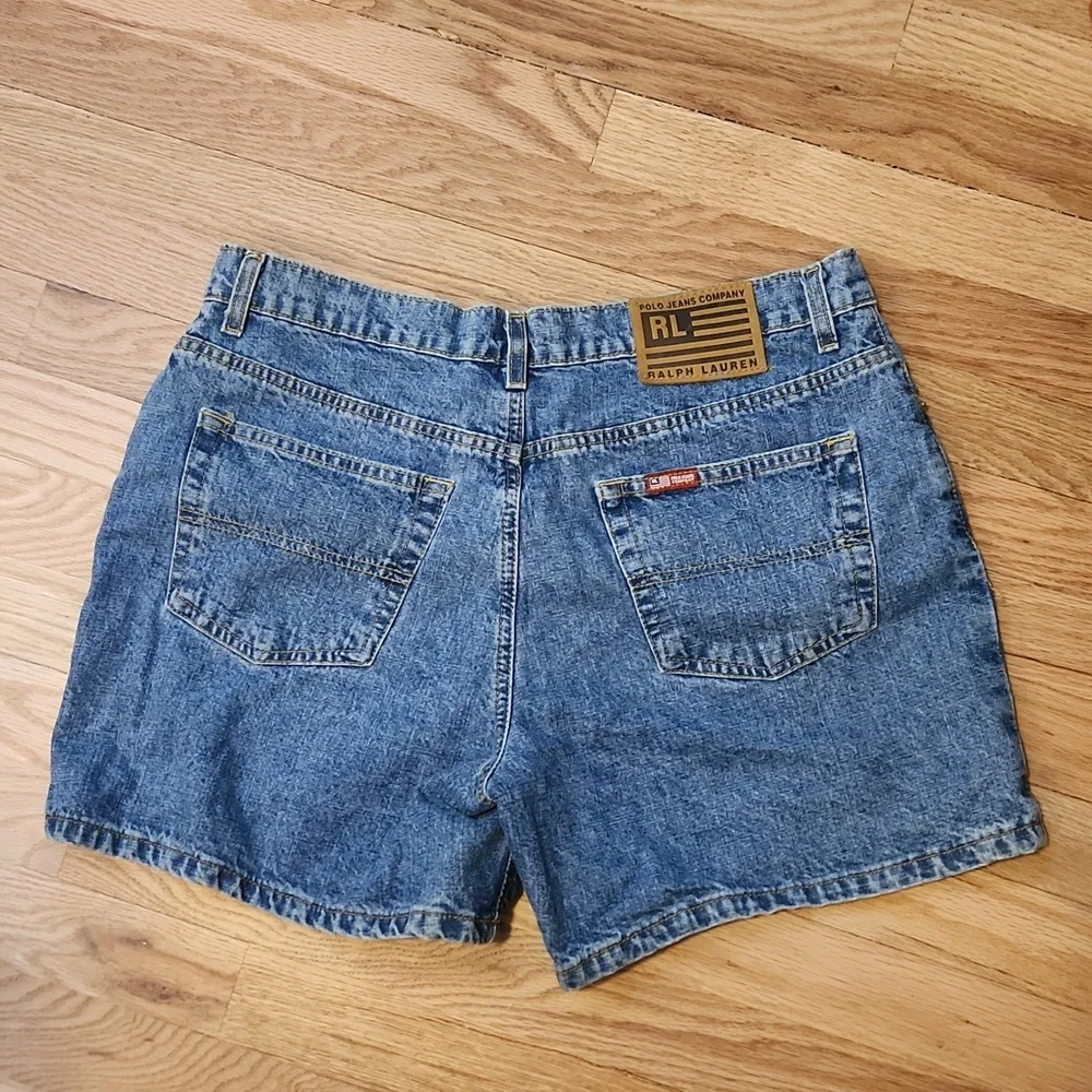 Classic Blue Denim Jean Shorts for Women
